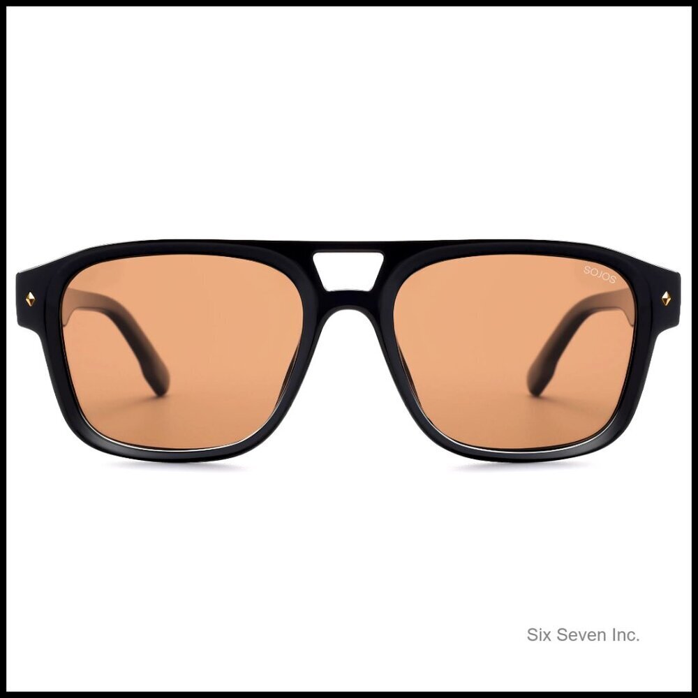 Retro Square Polarized Aviator Sunglasses Trendy Chic Classic Y2K Style